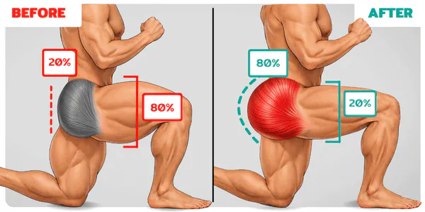 How to Become Glute Dominant (Not Hamstring Dominant)