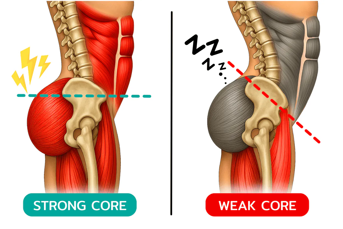 Illustration: Cause #2: A Weak Core