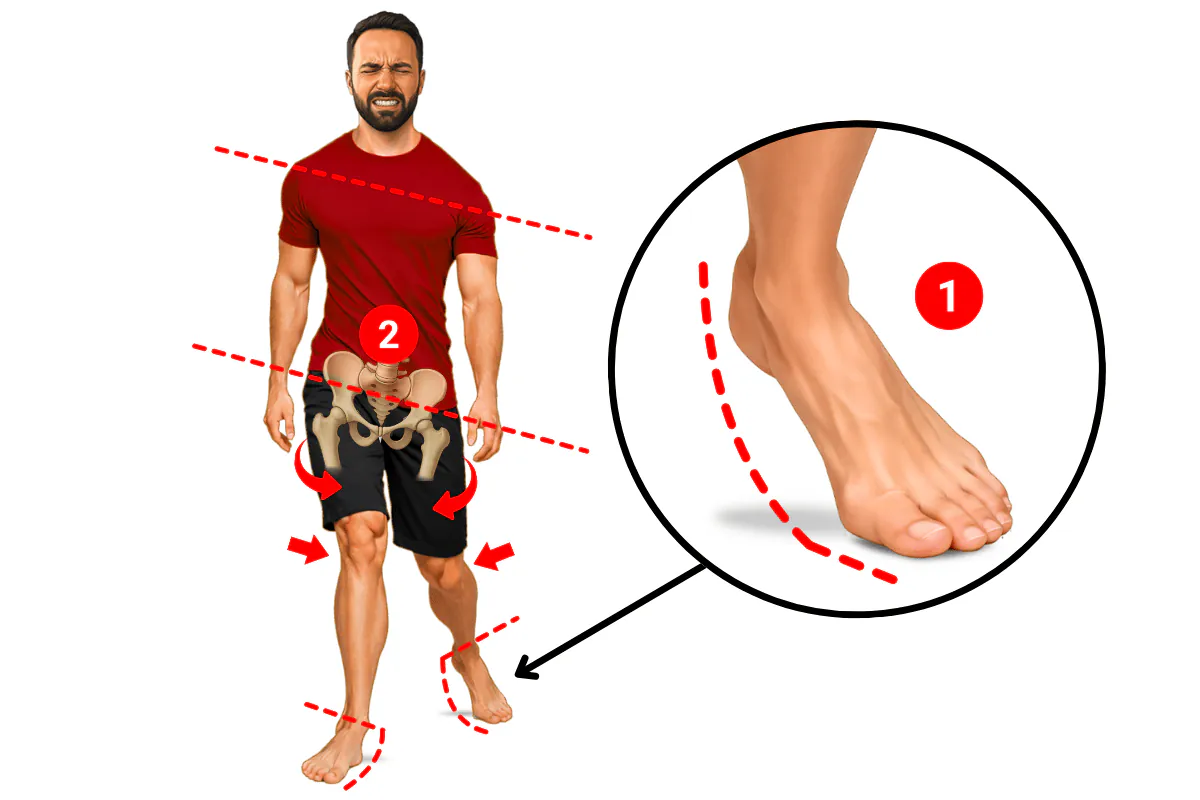 Illustration: Step 2: Restore Ankle Mobility