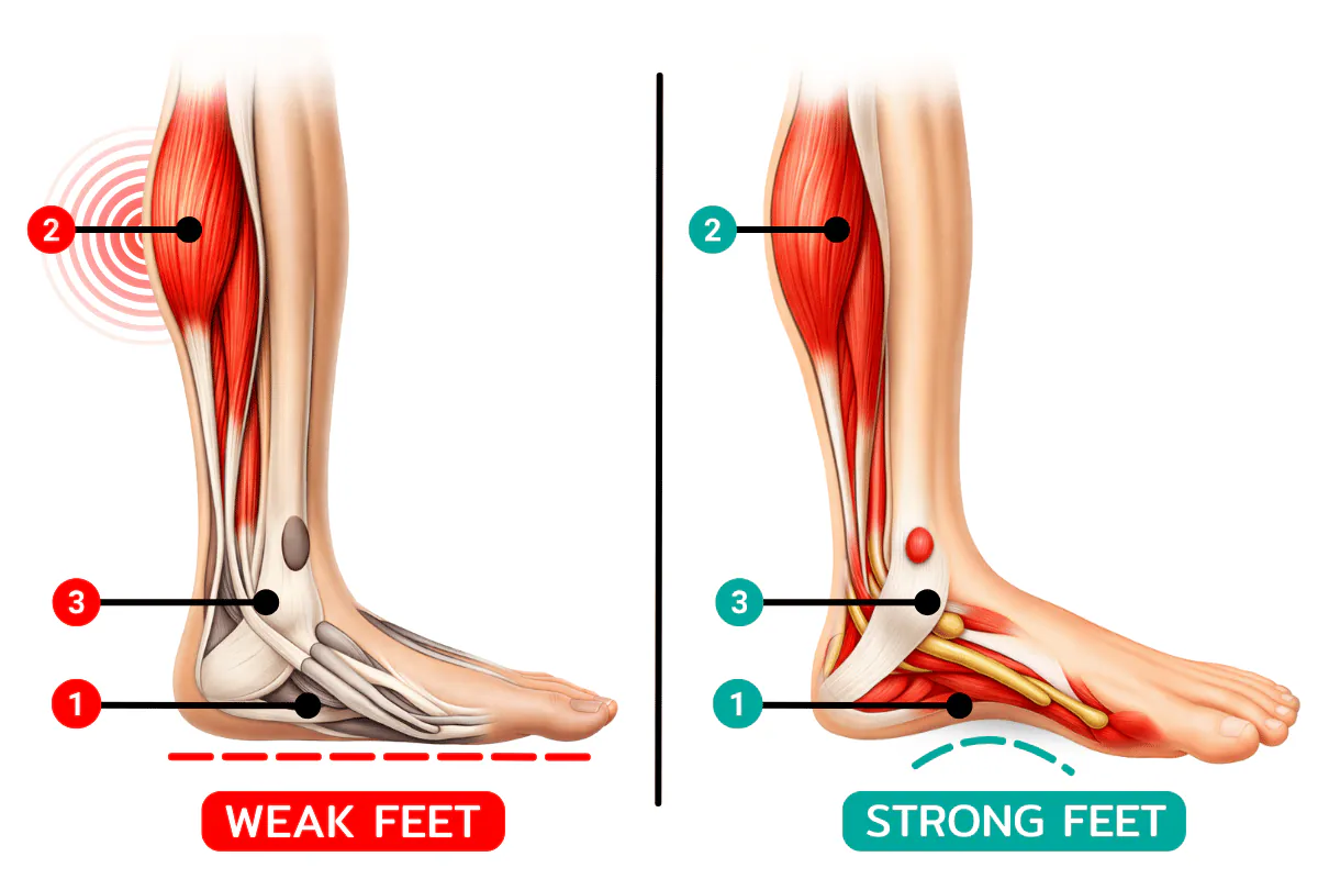 Illustration: Three Solutions to Restore Ankle Mobility