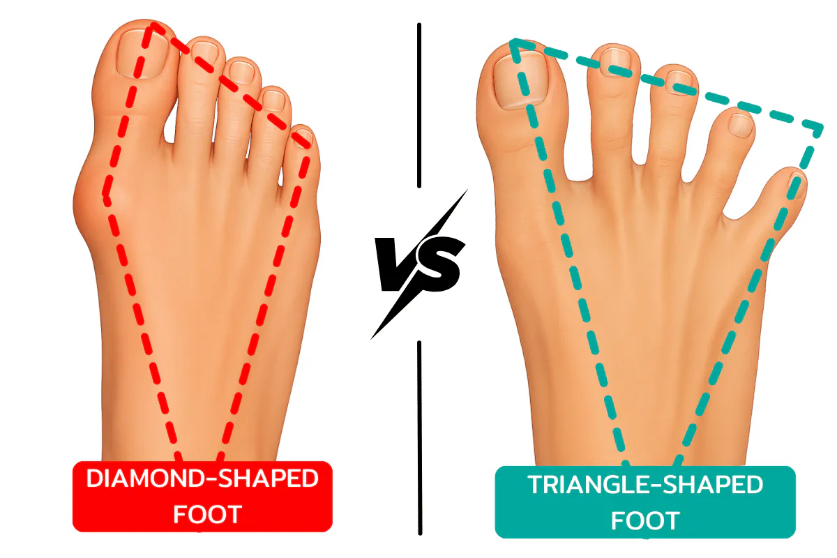 Illustration: Step 3: Restore Proper Toe Splay