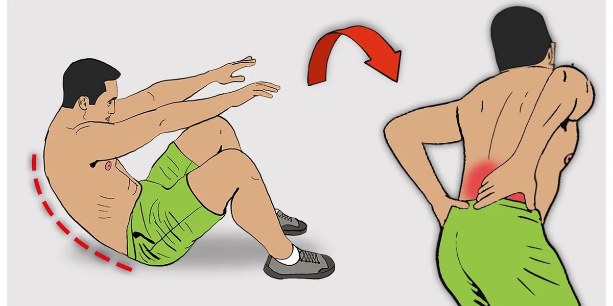 Why Sit-Ups Cause Lower Back Pain