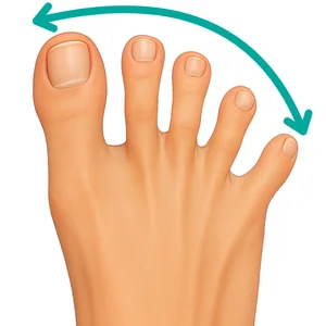 Toe Splay