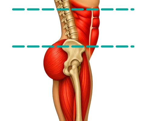 Strong glutes - neutral pelvis and proper hip mechanics